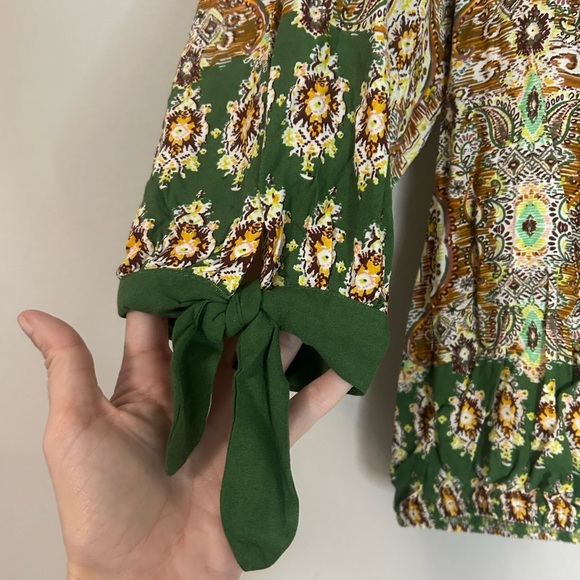 Fig and Flower Anthropology Multicolor Women's Boho Hippie Abstract Size XL - Picture 2 of 7